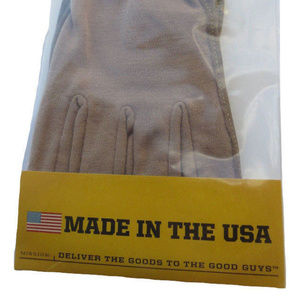 Protech VIP Fire resistant Nomex Flight Gloves Tan sheepskin palm Gauntlets